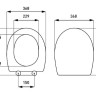 Сиденье для унитаза Vitra Universal 805-003-009 с микролифтом