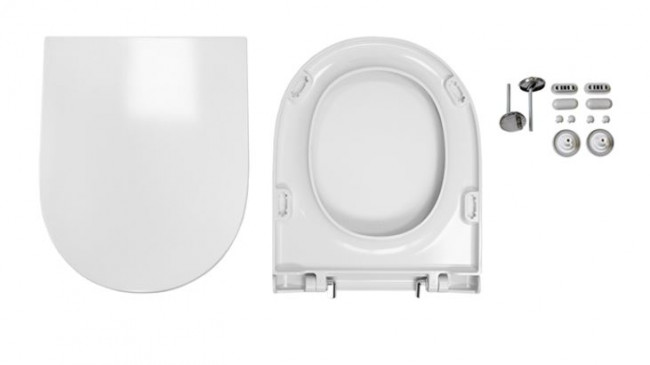 Унитаз-компакт Sanita Luxe Fest DM с микролифтом FSTSLCC01040622