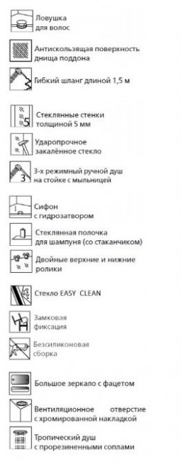 Душевая кабина Esbano ESB-90СKR 90*90