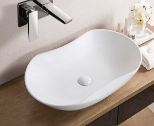 Раковина CeramaLux 9175 66*41 накладная