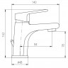 Смеситель Slezak RAV Colorado CO127.5 для раковины