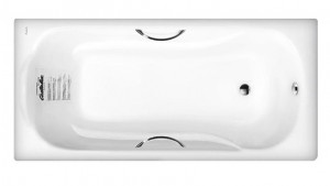 Ванна чугунная Castalia Venera S2021 180*80 с ручками