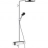 Душевая система Hansgrohe Pulsify S Showerpipe 260 1jet ShowerTablet 400 24230000 с термостатом для ванны