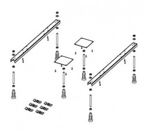 Ножки для ванн Riho 207095