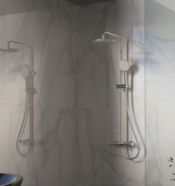 Душевая система Vincea Rondo VSFS-1R1CH хром