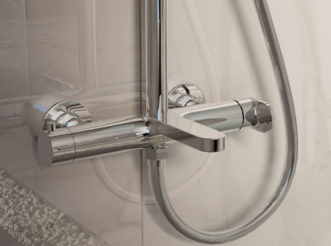 Душевая система Vincea Rondo VSFS-1R1CH хром