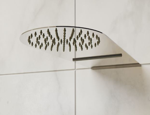 Верхний душ RGW SP-62 54*20 21140362-01 пристенный с водопадом