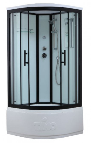 Душевая кабина Timo Standart T-6690 Black 90*90