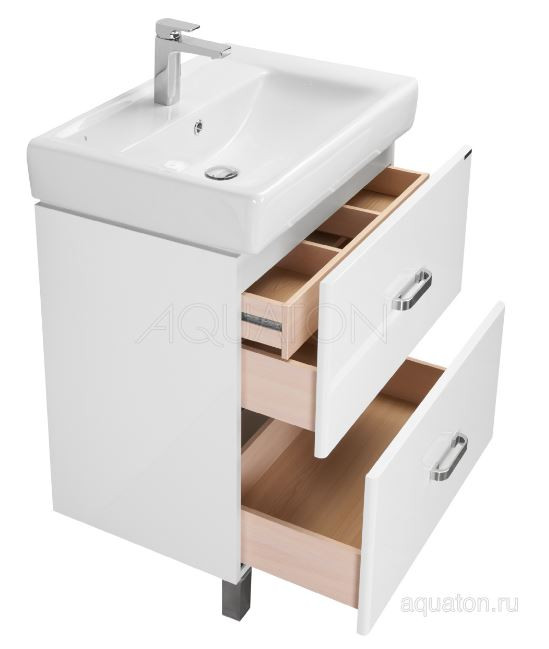 Тумба под раковину Акватон Америна 80 Н 1A169401AM010 белая