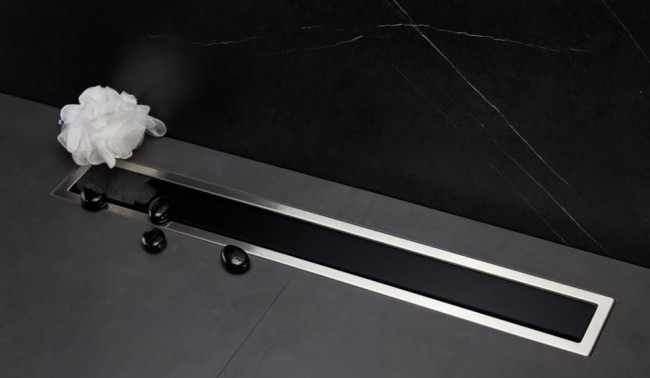 Душевой лоток Pestan Confluo Premium Line 300 13000290 Black Glass