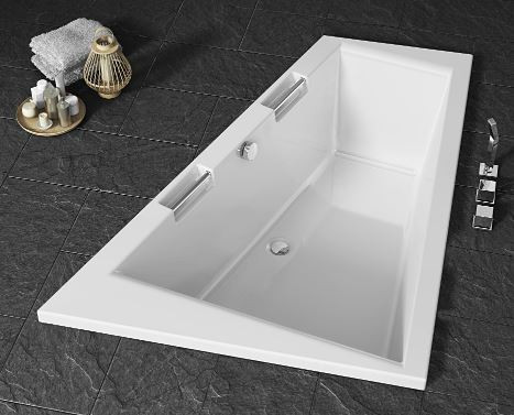 Ванна акриловая Riho Doppio 180*130 B033001005 правая