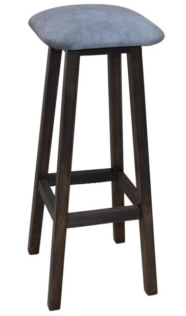 Барный табурет Банги бук венге/релакс сильвер