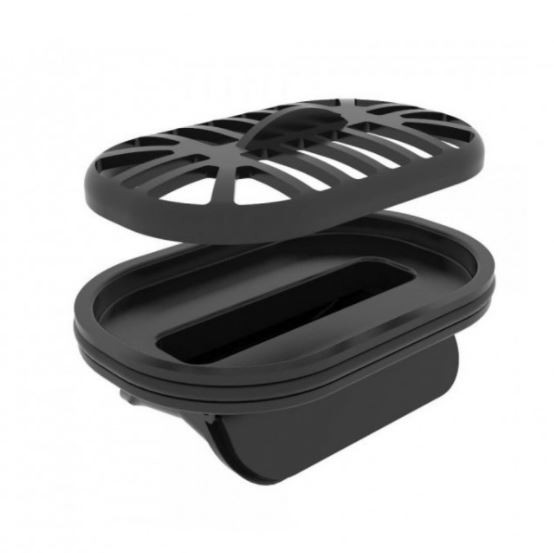 Душевой лоток Pestan Confluo Premium Line 450 13000291 Black Glass