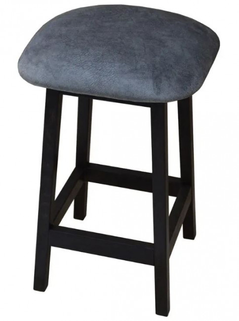 Табурет квадратный Велди бук венге/релакс сильвер