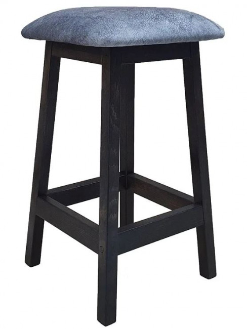 Табурет квадратный Велди бук венге/релакс сильвер