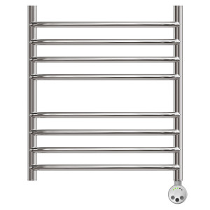 Полотенцесушитель электрический Point Альфа PN05156SE П8 500*600 левый/правый хром