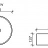 Раковина Ceramicanova Element 35,8*35,8 CN6032MW накладная белый матовый