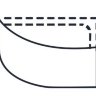 Панель фронтальная Astra-Form Тиора правая