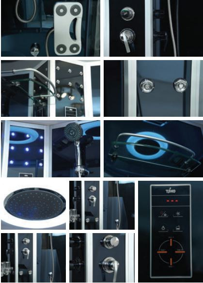 Душевая кабина Timo Standart T-1115 120*90