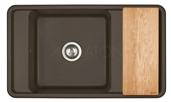 Мойка для кухни Акватон Беллис 87 1A724832BS280 кофе