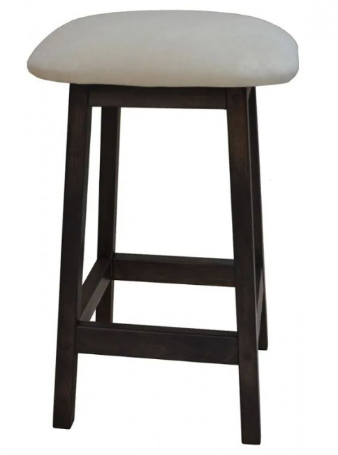 Табурет квадратный Велди бук венге/бренди 3