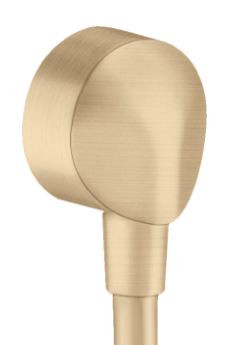 Шланговое подсоединение Hansgrohe FixFit E 27454140 бронза