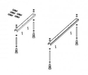 Ножки для ванн Riho 207097