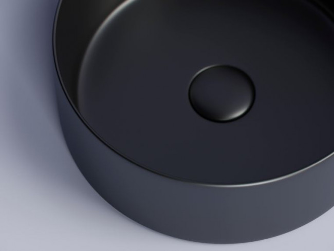 Раковина Ceramicanova Element 35,8*35,8 CN6032MB накладная черный матовый