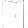 Душевой уголок Vincea Dice 140*100 VSR-4D1014CL прозрачное