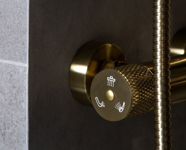 Душевая система Boheme Uno 468-G золото