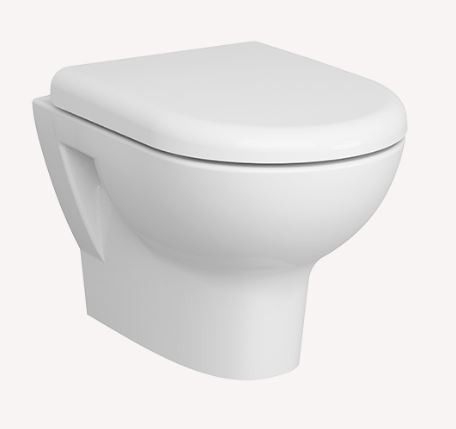 Унитаз подвесной Vitra Zentrum Rim-Ex 5795B003-0075 безободковый без сиденья