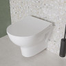 Унитаз подвесной Vitra Zentrum Rim-Ex 5795B003-0075 безободковый без сиденья