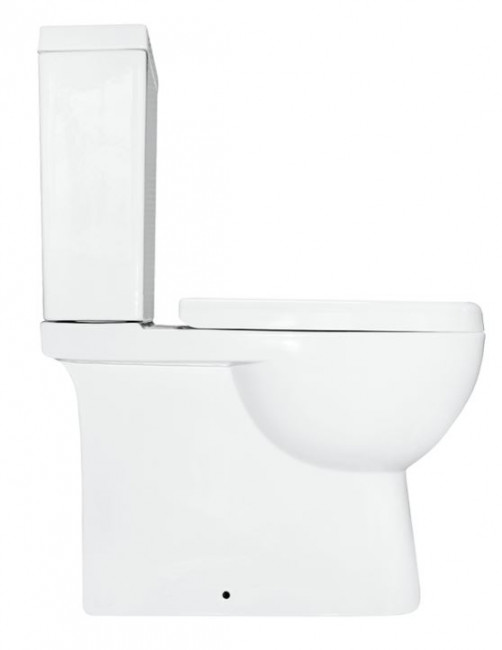 Унитаз-компакт Sanita Luxe Quadro DM с микролифтом QDRSLCC01040522