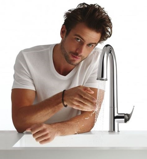 Смеситель Jacob Delafon Sensate E72218-B7-CP для кухни сенсорный