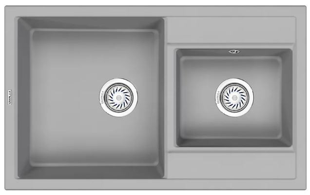 Мойка для кухни Granula 8201 алюминиум