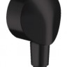 Шланговое подсоединение Hansgrohe FixFit E 27454670 черный матовый