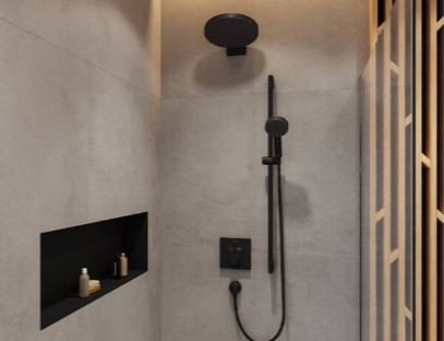 Шланговое подсоединение Hansgrohe FixFit E 27454670 черный матовый