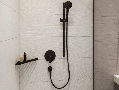 Шланговое подсоединение Hansgrohe FixFit E 27454670 черный матовый