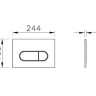 Система инсталляции VitrA Core 800-1873 для унитаза с кнопкой смыва Root R 740-2280 хром глянец