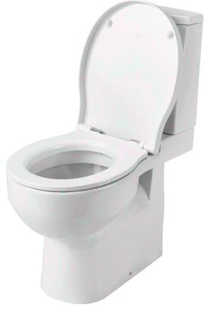 Унитаз-компакт Santek Аллегро 1WH301954 горизонтальный выпуск сиденье без микролифта