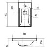 Раковина Santek Миранда 40 1WH302500