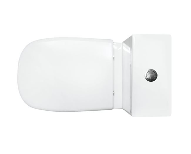 Унитаз-компакт Sanita Luxe Quadro New с биде с микролифтом QDRSLCC01040522B