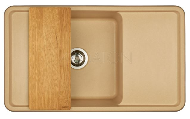 Мойка для кухни Акватон Беллис 87 1A724832BS260 латте