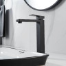 Смеситель Maretti Umbria Black UMB32RF52 для раковины высокий черный матовый