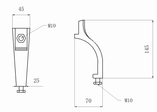 Ванна чугунная OWL Roxen 170*70 OWLIB191102