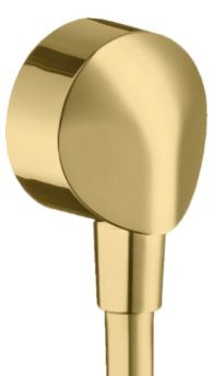 Шланговое подсоединение Hansgrohe FixFit E 27454990 полированное золото