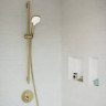 Шланговое подсоединение Hansgrohe FixFit E 27454990 полированное золото