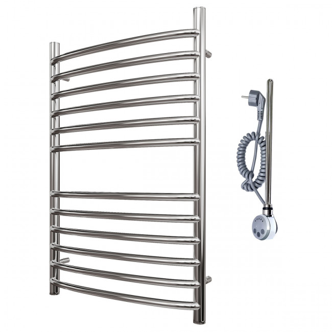 Полотенцесушитель электрический Point Альфа PN05158SE П12 500*800 левый/правый хром