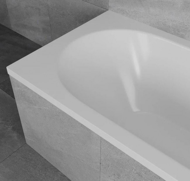 Ванна из литьевого мрамора Delice Bravo 180*80 DLR330001