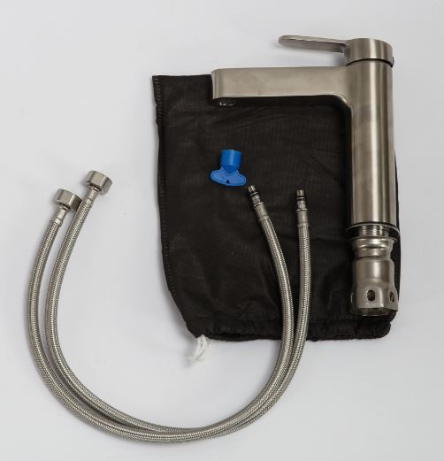 Смеситель BelBagno Delta DEL-LVM-IN для раковины сатин